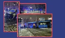 Tragiczny finał policyjnego pościgu. Auto uderza w tramwaj, porwany 34-latek nie żyje