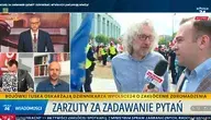 Szymon Szereda zadawał pytania m.in. pierwszemu przewodniczącemu KOD Mateuszowi Kijowskiemu