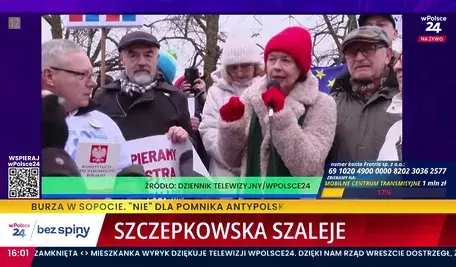 Joanna Szczepkowska nie wierzy w wygraną Karola Nawrockiego (fot. wPolsce24)