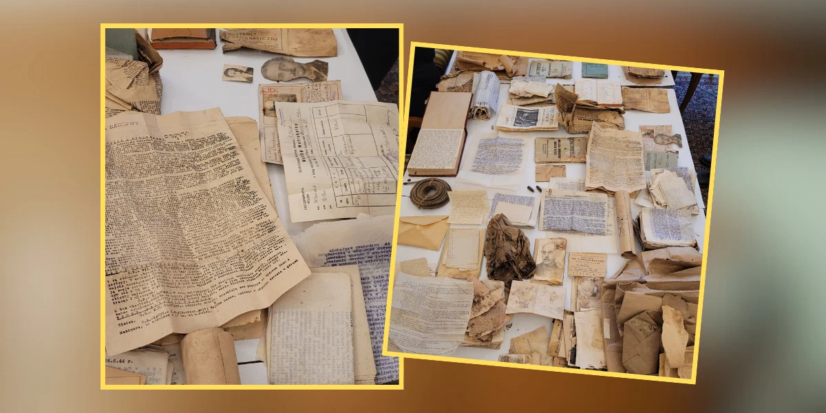 W zabytkowej kamienicy odkryto tajną skrytkę z II wojny światowej. Sensacyjne dokumenty AK