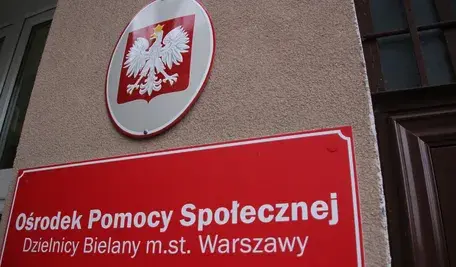Ośrodek Pomocy Społecznej na Bielanach w Warszawie. To tam można składać wnioski o zasiłki