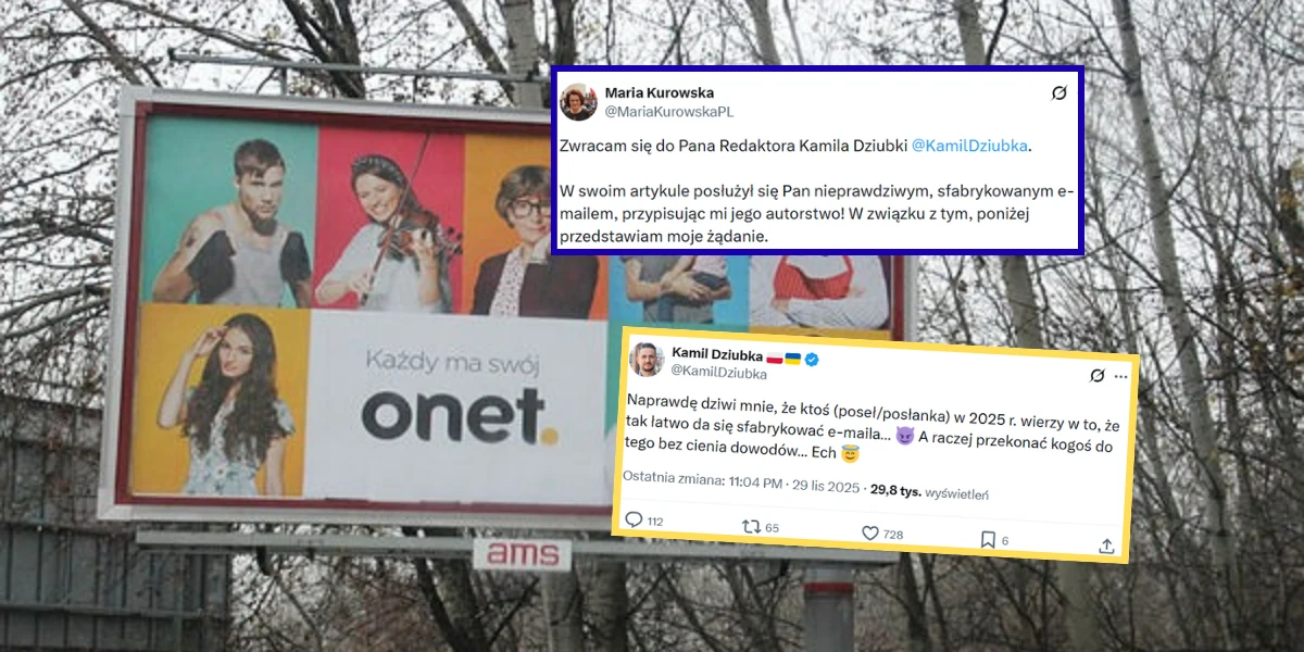 24 godziny dla dziennikarza Onetu. Posłanka PiS żąda przeprosin