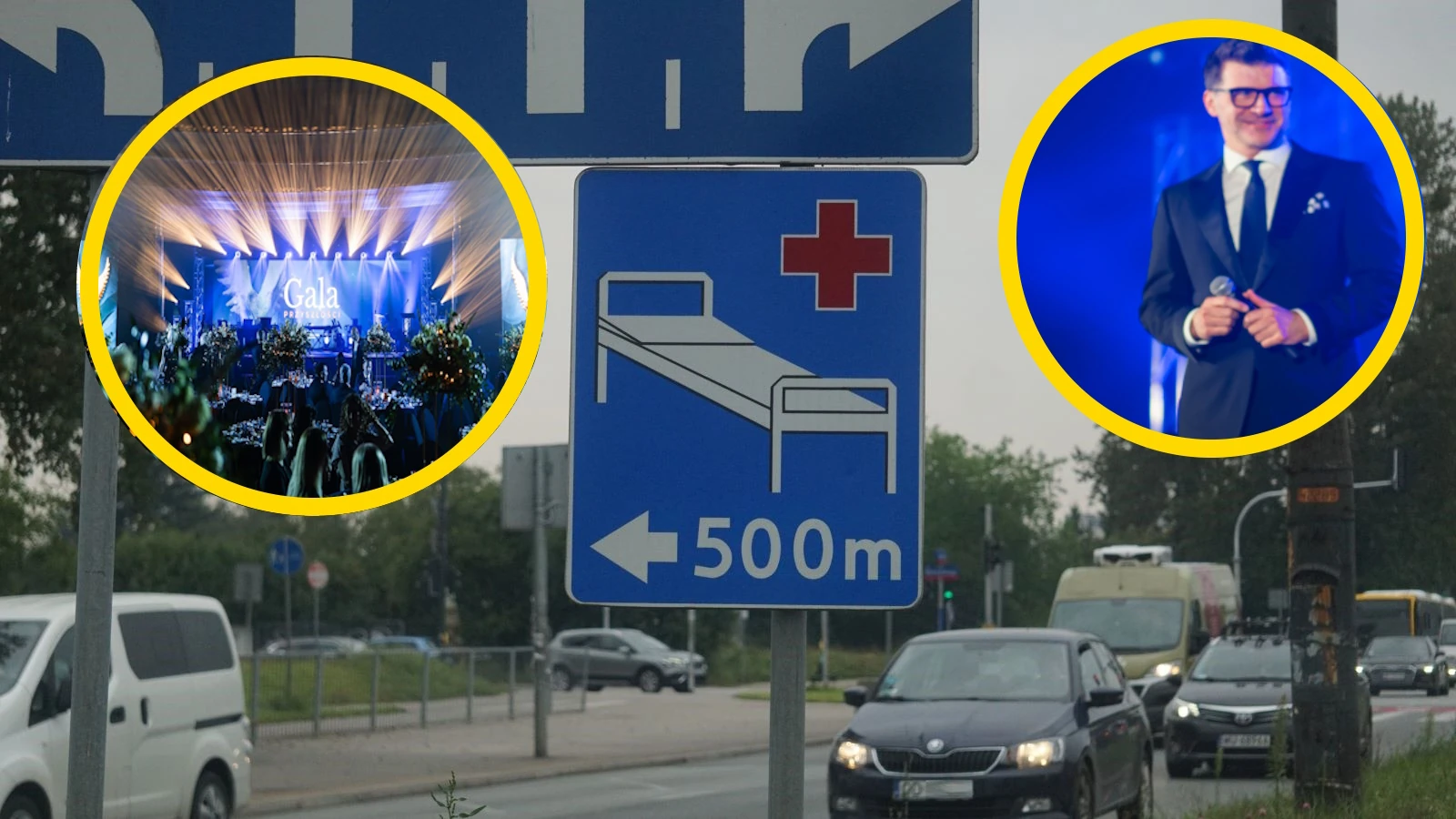 Skandal! Szpital nie ma pieniędzy na leczenie, ale pracownicy urządzili sobie galę. Prowadził Tomasz Kammel