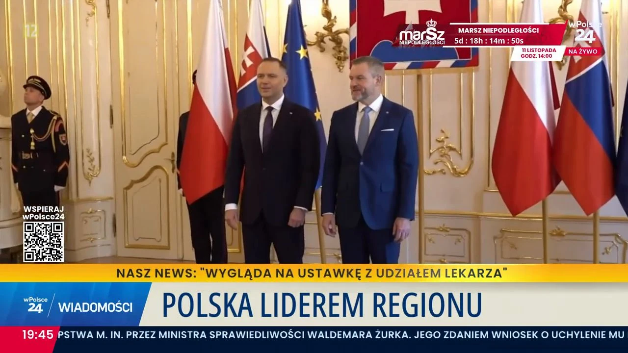 Karol Nawrocki z istotną wizytą na Słowacji. Amerykański gaz popłynie przez Polskę do naszych sąsiadów!