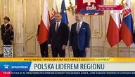 Prezydent Karol Nawrocki spotkał się z prezydentem Słowacji Peterm Pellegrinim. Spotkanie odbyło się w Bratysławie, gdzie Nawrocki przyleciał na zaproszenie władz Słowacji