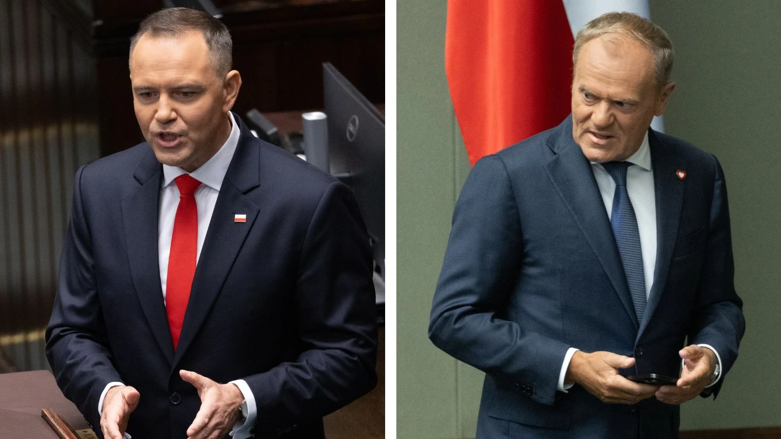 Tusk wygrywa z Nawrockim, ale różnica jest niewielka. Wyrównany pojedynek