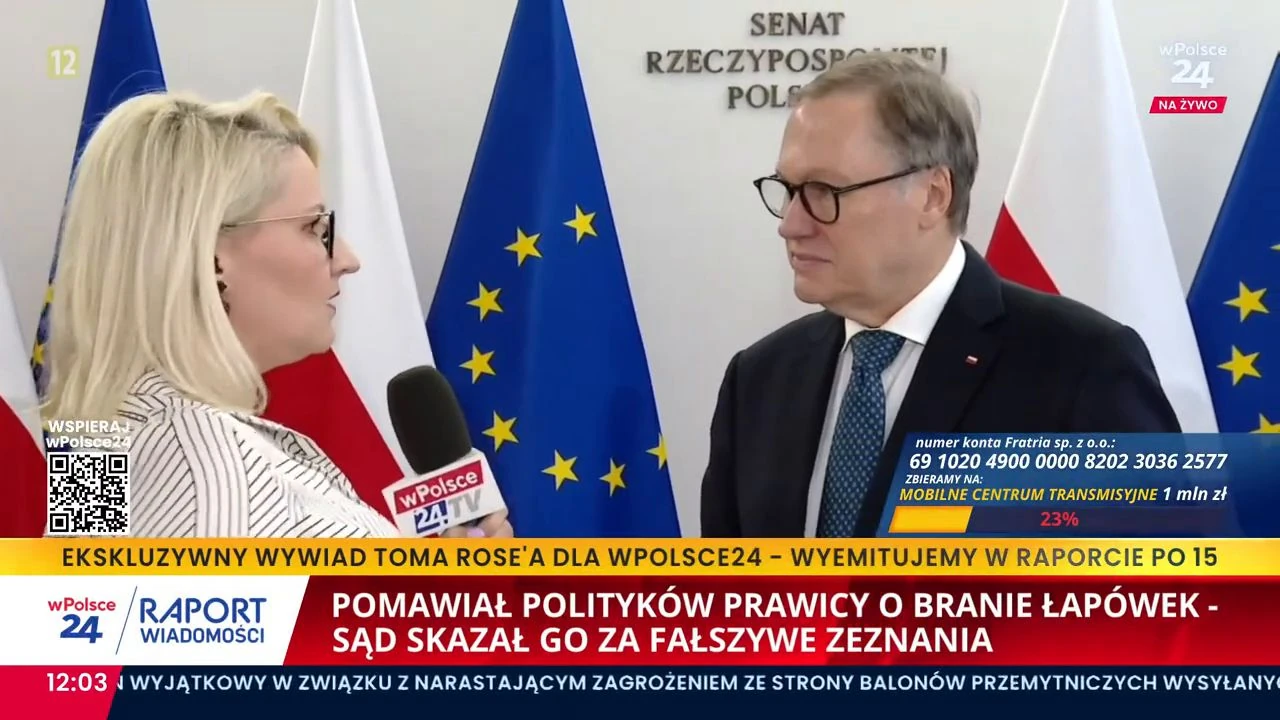 Wróciła sprawa afery WSI i SKOK Wołomin! Senator Grzegorz Bierecki: "Czekam na przeprosiny"