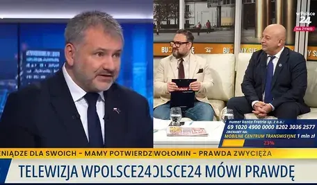 Sędzia Łukasz Piebiak kontra Waldemar Żurek. Rozmowa na antenie telewizji wPolsce24