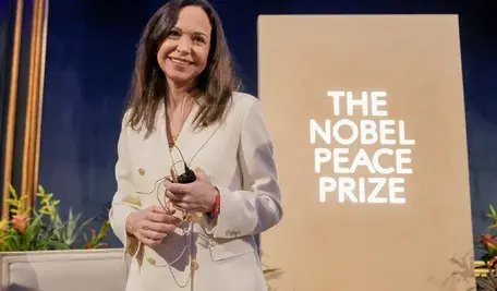 Nagrodzona pokojową nagrodą Nobla Maria Corina Machado w Oslo. Dziennikarze ujawnili kulisy jej ucieczki z Wenezueli