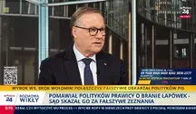 Senator Grzegorz Bierecki w rozmowie Wikły na antenie telewizji wPolsce24