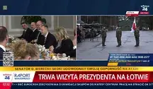 Karol Nawrocki z wizytą na Łotwie (fot. wPolsce24)