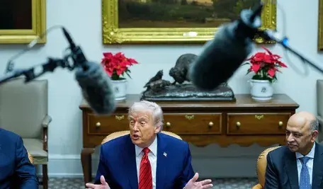 Donald Trump na konferencji prasowej. Zapowiedział start programu "złotych kart" - szybkiego obywatelstwa za milion dolarów