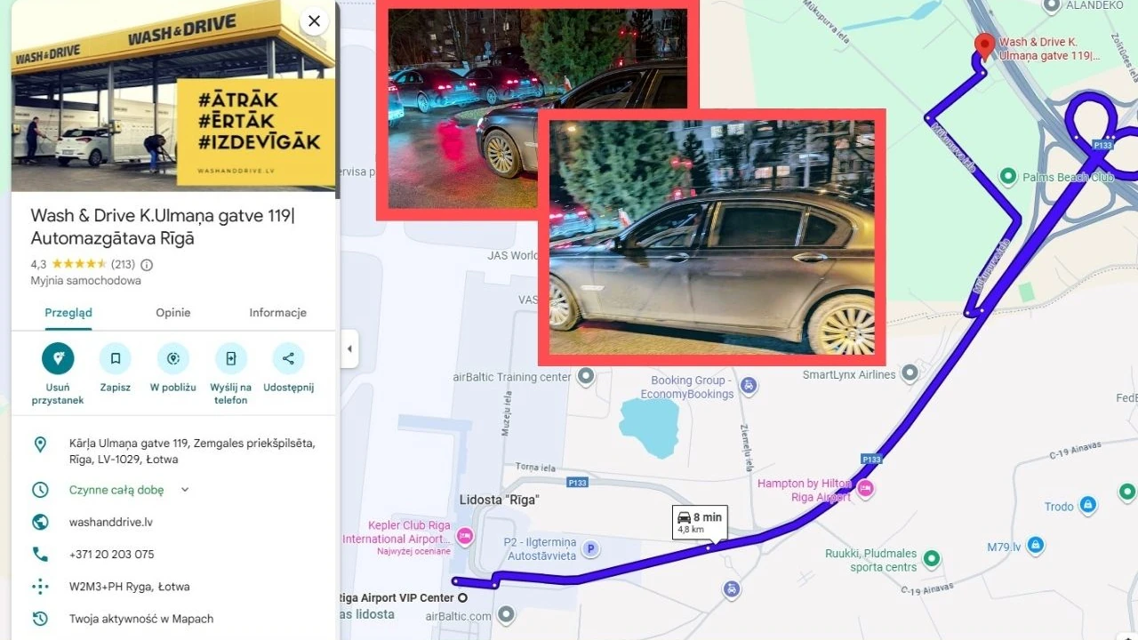 Brudna limuzyna prezydenta. MSZ mętnie się tłumaczy. Internauci: w Rydze jest myjnia. Wstyd!