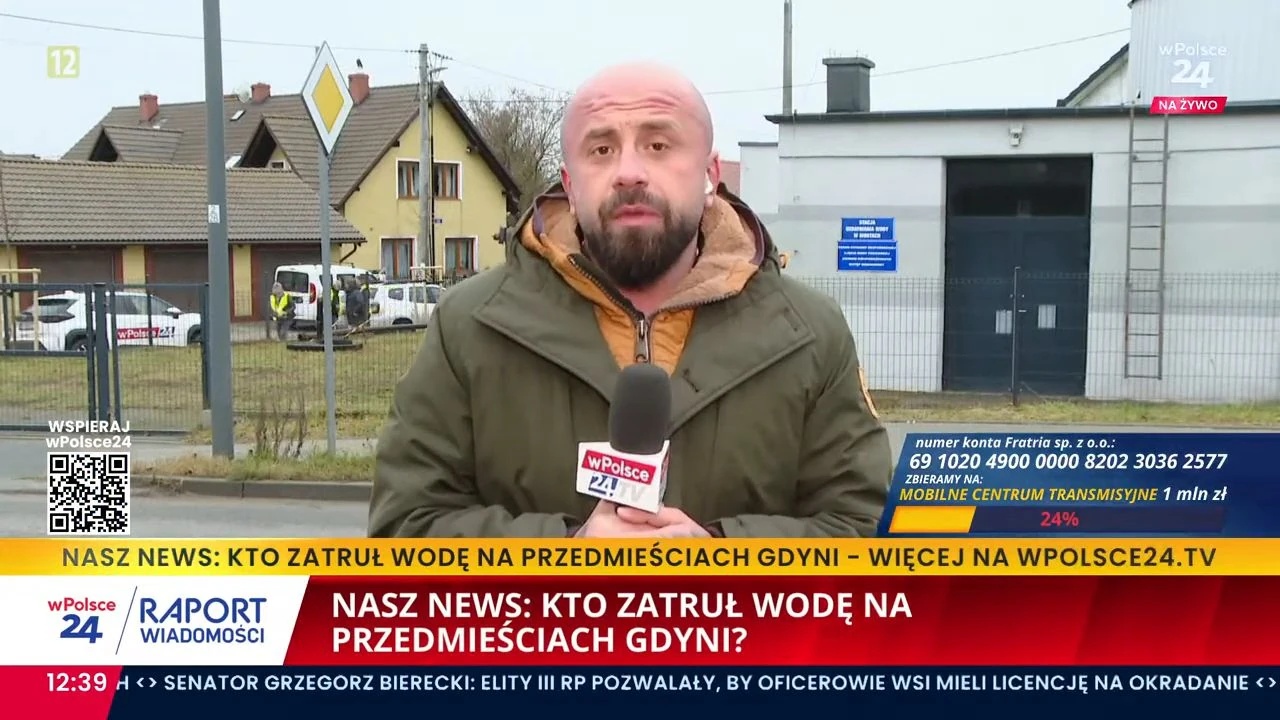 Zatrucie wody w gminie Kosakowo: Nerwowa reakcja wójt. Zaskakujące zachowanie przed kamerą