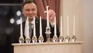 Prezydent Andrzej Duda urządzał Chanukę w Pałacu Prezydenckim