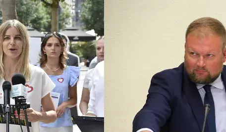 Posłowie Koalicji Obywatelskiej Aleksandra Gajewska i Witold Zembaczyński – politycy wymieniani w kontekście afery Collegium Humanum