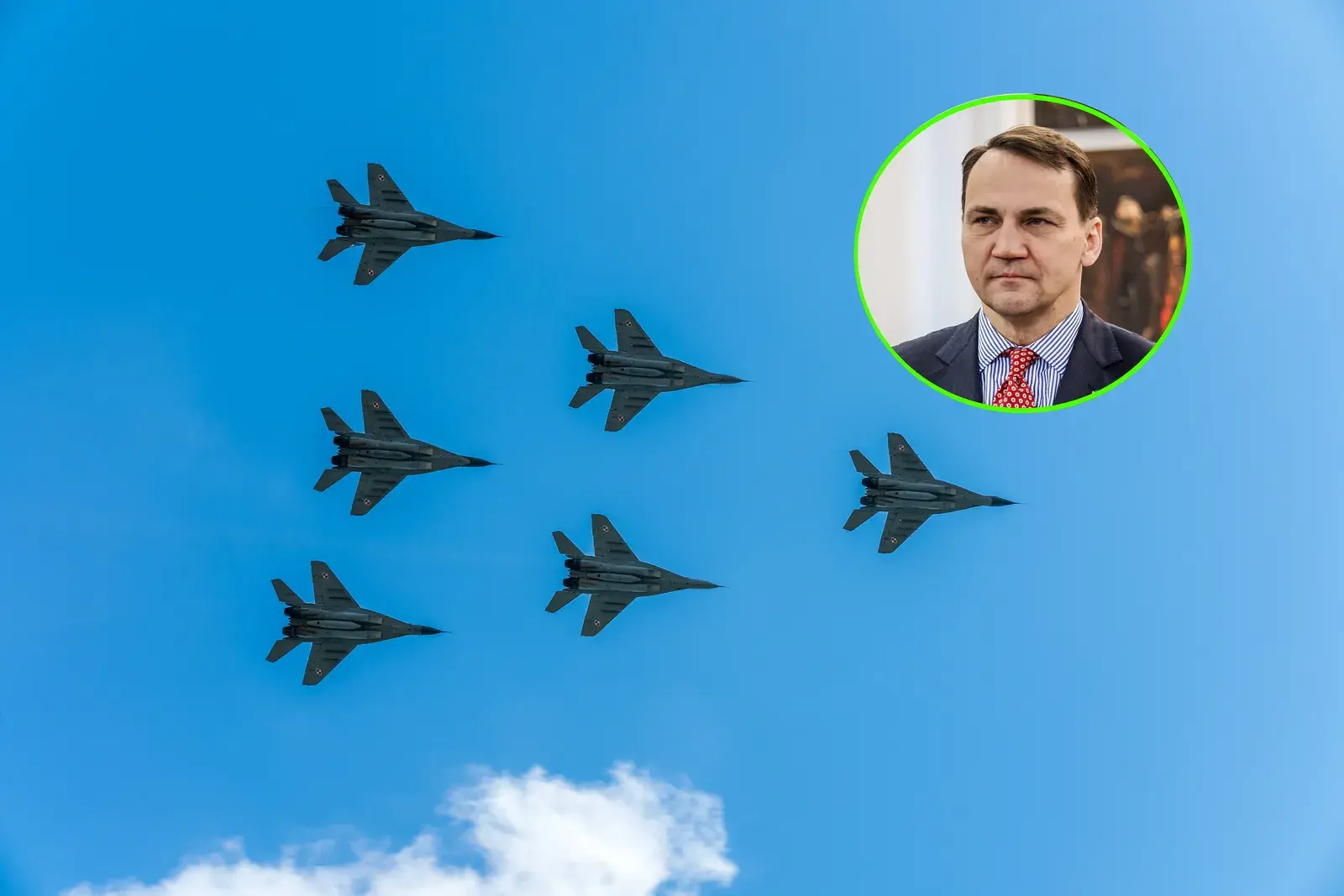 Sikorskiego znów poniosło w internecie. Chciał uderzyć w prezydenta, a ujawnił, iż wojsko nie chce oddać MiG-ów Ukrainie