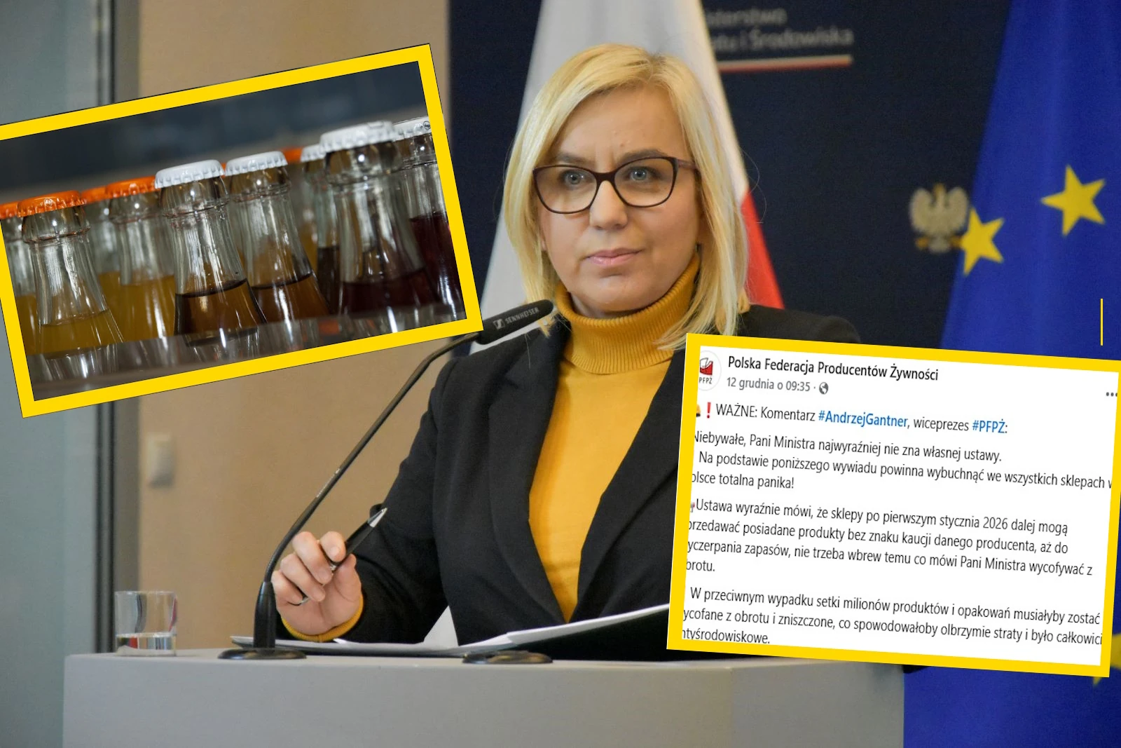 Panika w polskim handlu. Trzeba będzie wyrzucić towar za setki milionów? Branża w szoku po wypowiedzi minister rządu Tuska