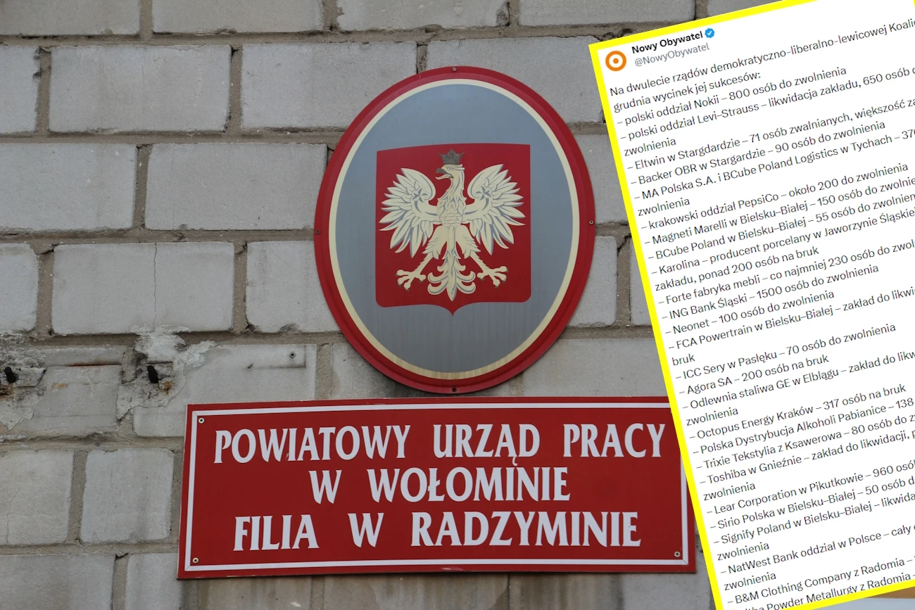 Dwa lata rządów Tuska. Polska na zwolnieniu grupowym. Te dane porażają!