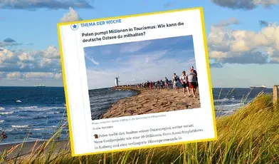 Niemcy boją się boomu turystyki nad polską częścią Bałtyku