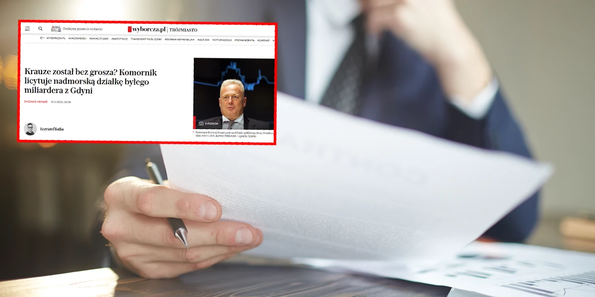 Ryszard Krauze był jednym z najbogatszych Polaków. Komornik licytuje jego majątek