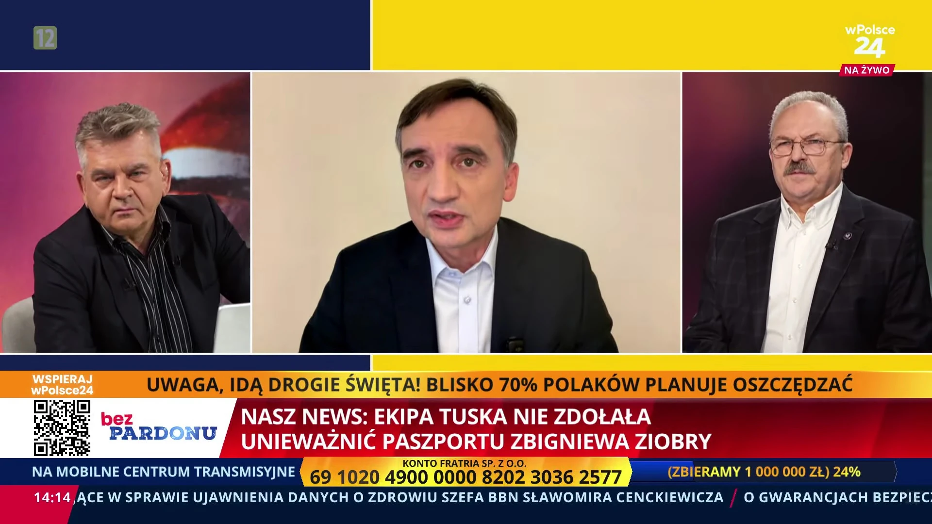 „Mój paszport przez cały czas jest ważny”. Zbigniew Ziobro kpi z decyzji władz