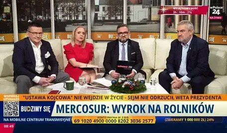 Jan Krzysztof Ardanowski podczas rozmowy o umowie UE–Mercosur i przyszłości europejskiego rolnictwa