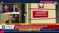 Marcin Romanowski, poseł Prawa i Sprawiedliwości, podczas wypowiedzi medialnej po decyzji sądu o uchyleniu europejskiego nakazu aresztowania