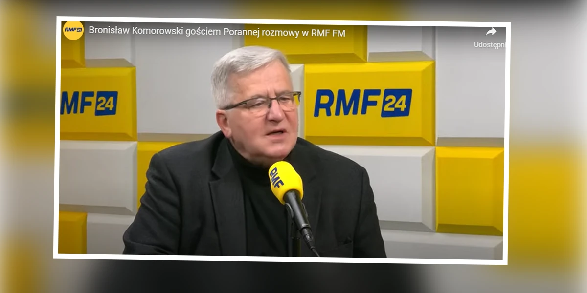 B. Komorowski ironizuje z obecności wojsk amerykańskich w Polsce. "Ja mogę wysłać dwie dywizje na Słowację i niech oni za nie płacą"