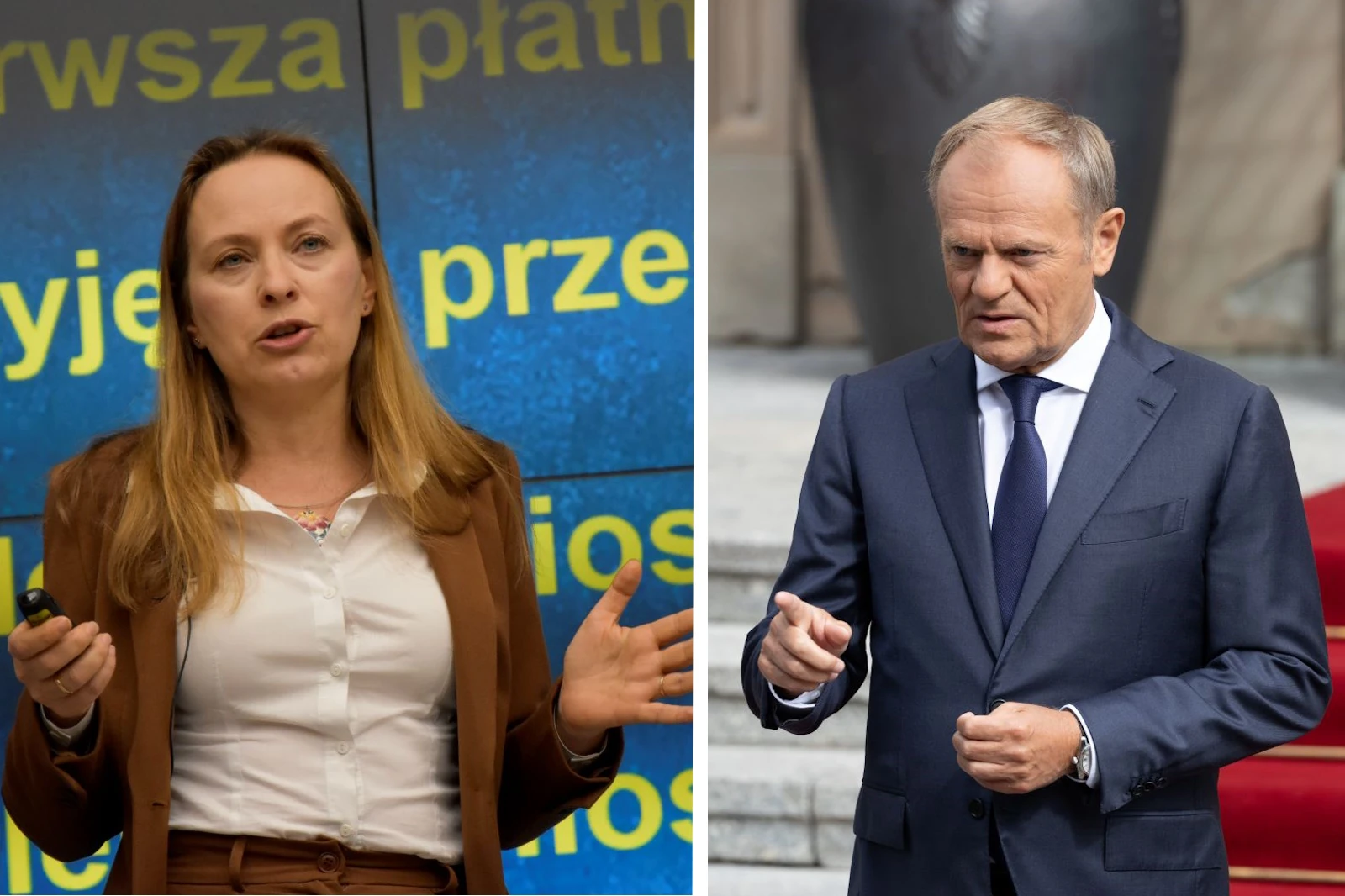 Tusk zrobił ją w konia? Liderka partii Hołowni całuje klamkę! „Poprosiłam dwa miesiące temu”