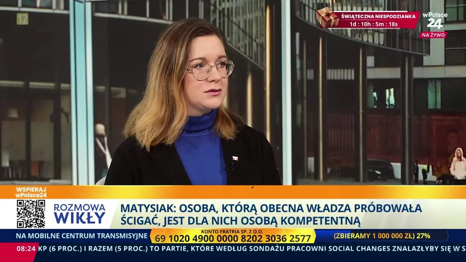 Paulina Matysiak ostro o władzy: Chodzi bardziej o polityczną wendetę niż o państwo prawa