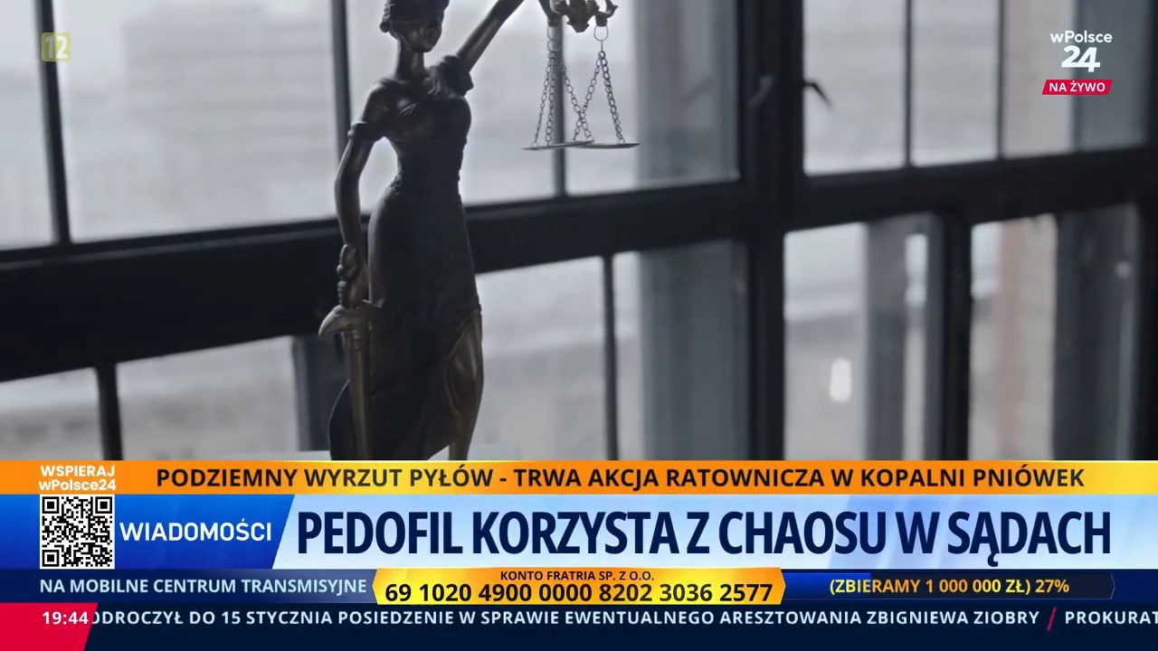 Skandal! Pedofil korzysta z chaosu w sądach! Dziecko ofiarą przemocy sądowej