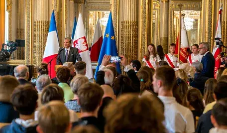 Jan Emeryk Rosciszewski, polski ambasador we Francji fot. Andrzej Skwarczynski