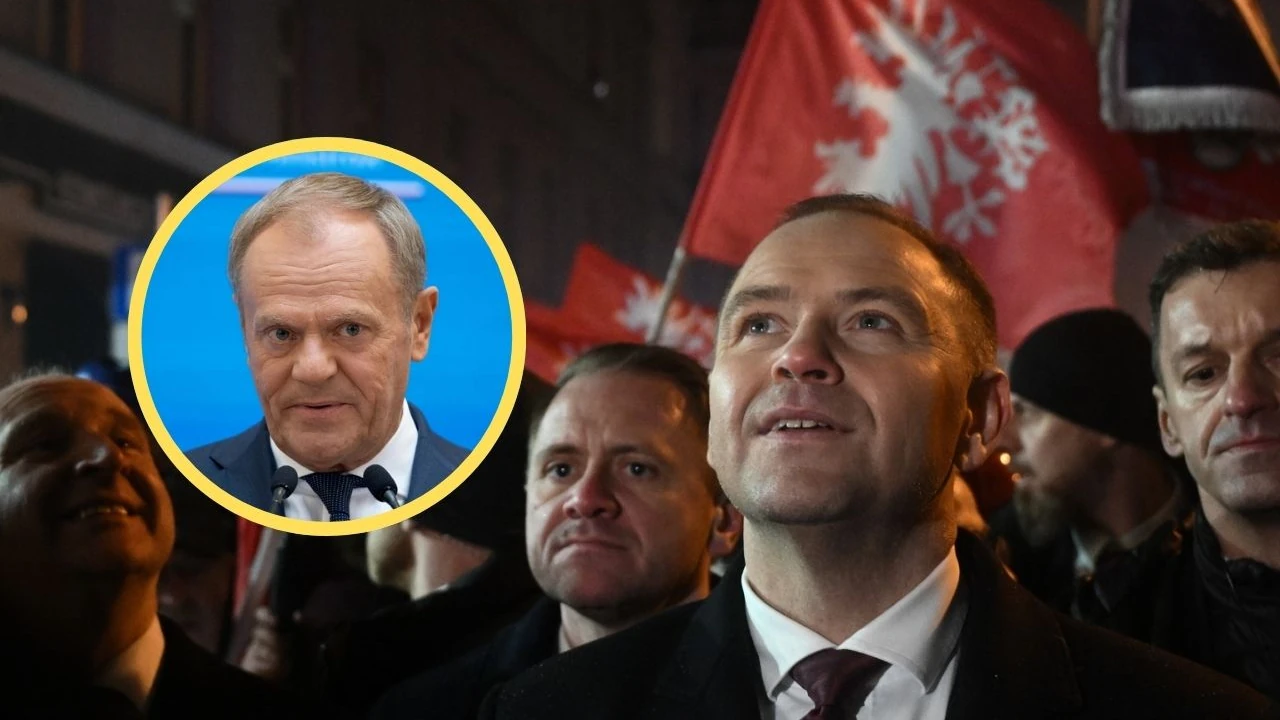 „Trudno uwierzyć, iż kończyliśmy ten sam wydział”. Nawrocki w mocnych słowach odpowiada Tuskowi