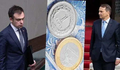 Jakie jest stanowisko rządu Tuska w sprawie przyjęcia przez Polskę euro? Kto je wyraża - minister finansów czy minister spraw zagranicznych?