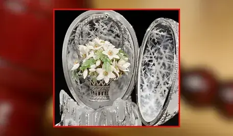 Zimowe jajo Faberge. Na aukcji w Christie's sprzedano je za rekordowe 23 mln funtów 
