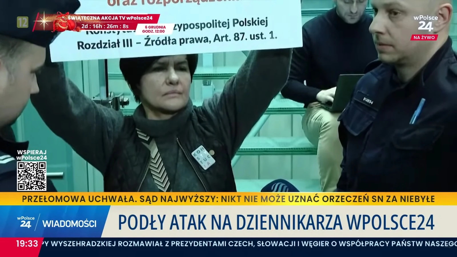 Szokujące sceny w sądzie! Fanatycy Tuska do dziennikarza: „Prawackie ścierwo!”