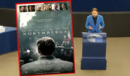 Europoseł Łukasz Kohut obejrzał film "Norymberga" i nic z niego nie zrozumiał
