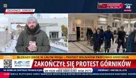 Zakończył się protest górników kopalni Silesia