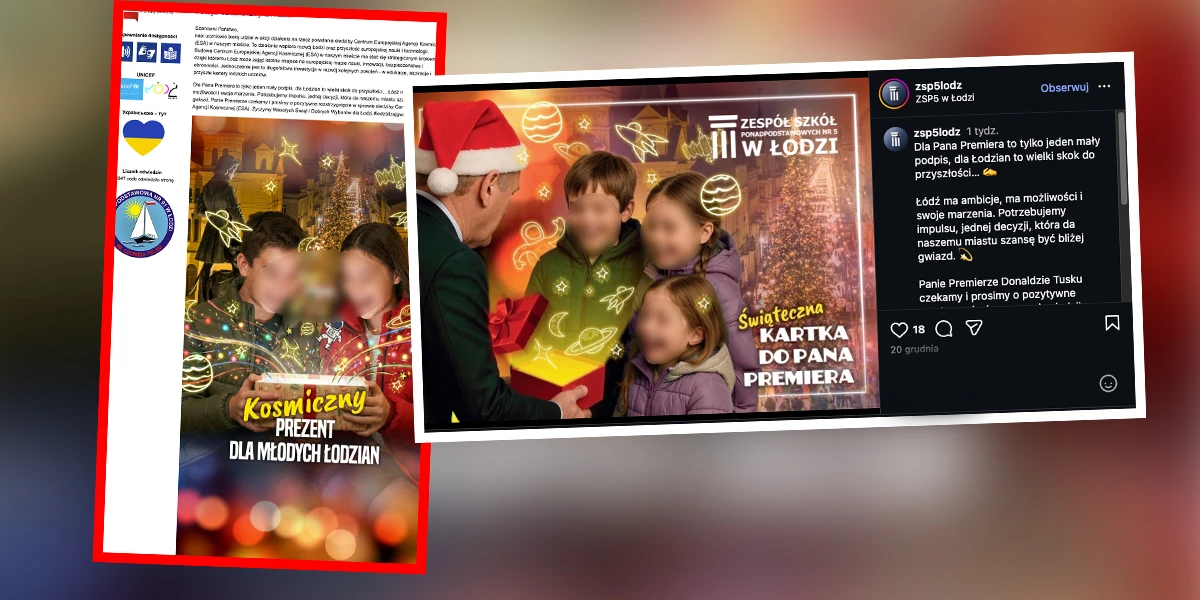 Dzieci zmuszano do wysyłania kartek do... premiera Tuska? Niewinna petycja, a może przedsmak tego, co znamy z Korei Północnej