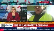 W całym kraju będą trwały protesty rolnicze. Na zdjęciu ich lider Janusz Terka 
