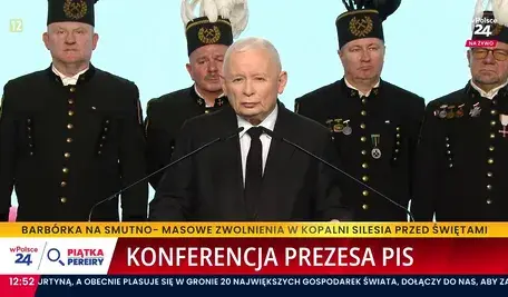 Jarosław Kaczyński w obecności górników mówi o konieczności odwołania Donalda Tuska. Prezes PiS zauważył, że Donald niszczy Polskę