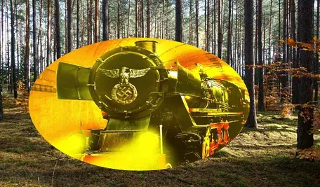 Czy mityczny złoty pociąg spoczywa gdzieś ukryty w leśnych ostępach? Być może niedługo się przekonamy...