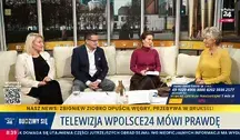 Katarzyna Bareja była gościem programu "Budzimy się"  na antenie telewizji wPolsce24 