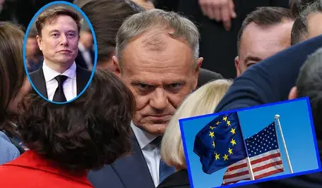 Komisja Europejska ogłosiła nałożenie pierwszej w historii kary wynikającej z Aktu o usługach cyfrowych (DSA). Sankcja objęła platformę X, należącą do Elona Muska. Decyzja uruchomiła wyjątkowo mocną reakcję ze strony administracji USA i samego Muska, a w przestrzeni publicznej doszło również do wymiany zdań między amerykańskim miliarderem a premierem Donaldem Tuskiem.