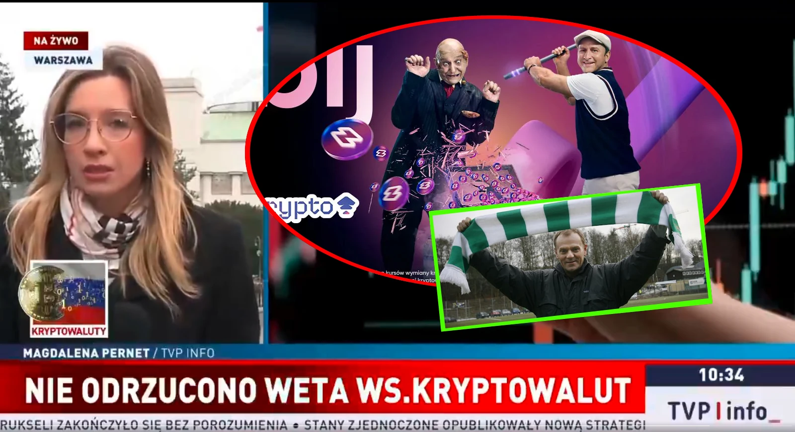 TVP Info w likwidacji nie bierze jeńców. Nawrocki, Tusk, Kurski, Szczęsny, Szyc, Chabior - wszyscy "umoczeni"? W tle giełda kryptowalut