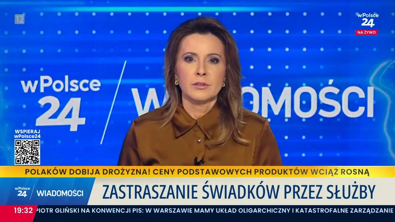 Wiadomości wPolsce24: Szukali dowodów, musieli wezwać karetkę. Służby Tuska w akcji