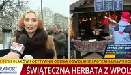Dziś pod Pałacem Kultury i Nauki na herbatce możecie spotkać m. in. cudnej urody Łucję Nalewajk w jej słynnych nausznikach