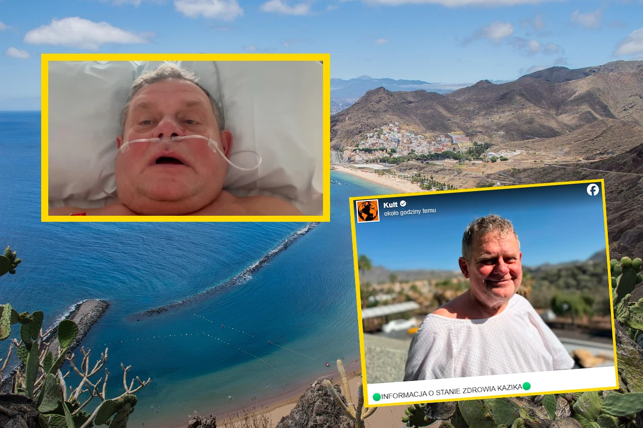 Są nowe informacje o stanie zdrowia Kazika. Muzyk wciąż przebywa w szpitalu na Teneryfie