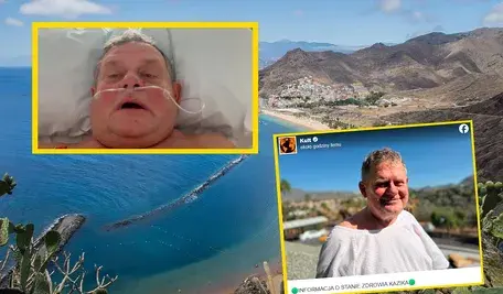 Kazik wciąż leży w szpitalu na Teneryfie, ale po pierwszych niepokojących informacji o stanie jego zdrowia na szczęście przyszły dużo lepsze!